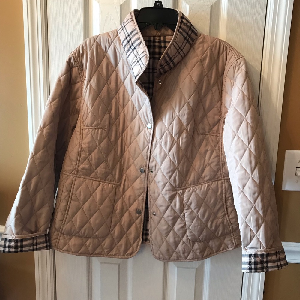Reversible quilted jacket